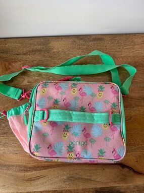 Bentgo Kids Lunch Bag - Durable, Double-Insulated Lunch Bag for Kids Tropical